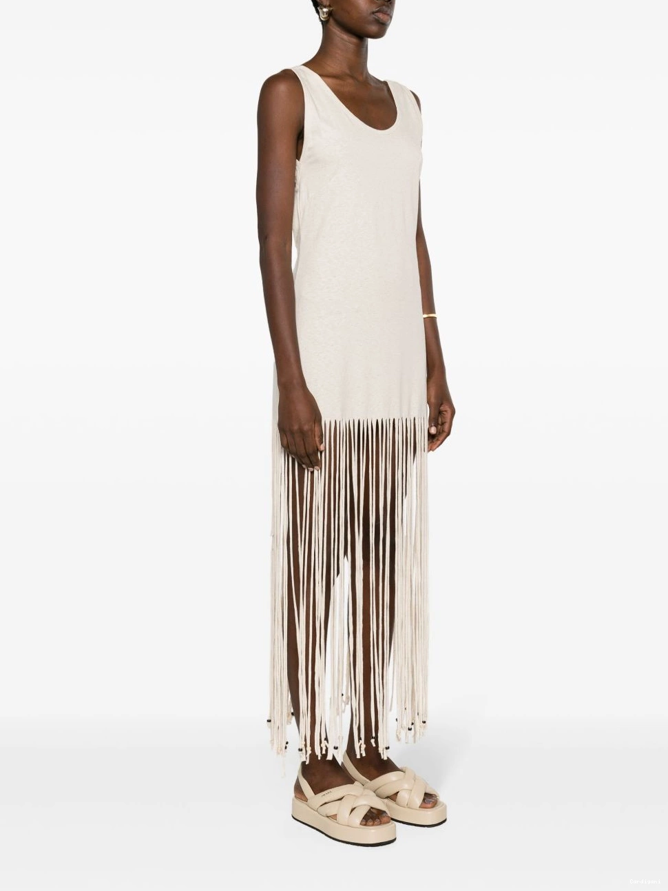 Cheap Monsoon Women dress fringed Alanui maxi 0719